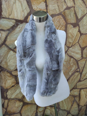 Fur scarves, fur scarf womens, rex rabbit fur scarf, fur collar